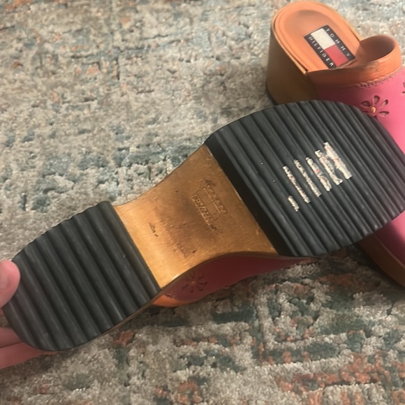 Vintage Tommy Hilfiger Clogs Size 7.5 - Picture 3 of 8